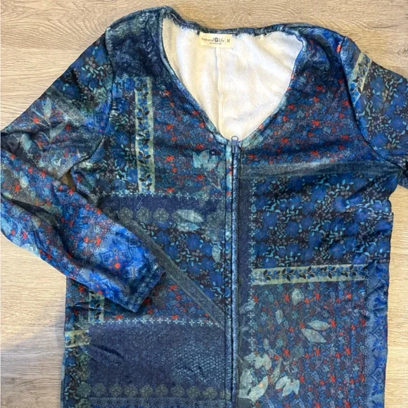 Natural Life Women’s Fleece oversized onesie pajamas - Picture 3 of 6